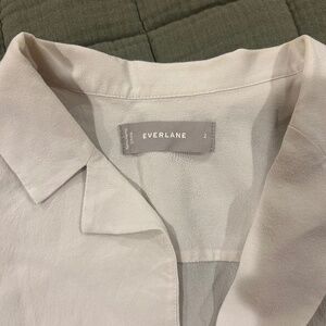 Everlane 100% Silk Shirt Top